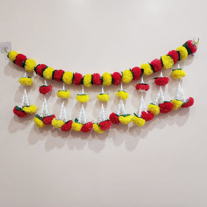 HOK Marigold Yellow-Red Toran