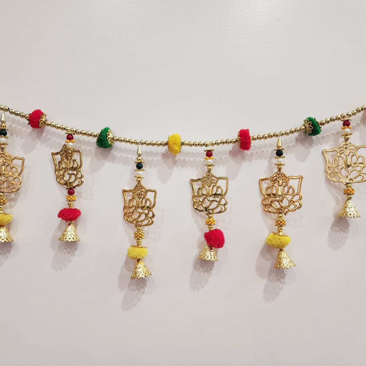 HOK Ganpati Pom-Pom Toran