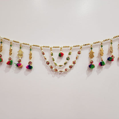 HOK Kalash Pom-Pom Moti Toran