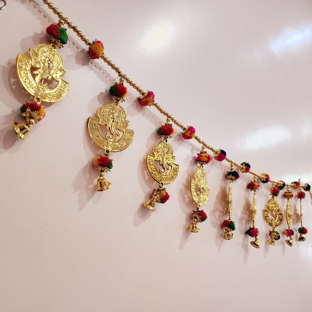 HOK Ganpati Pom-Pom Toran