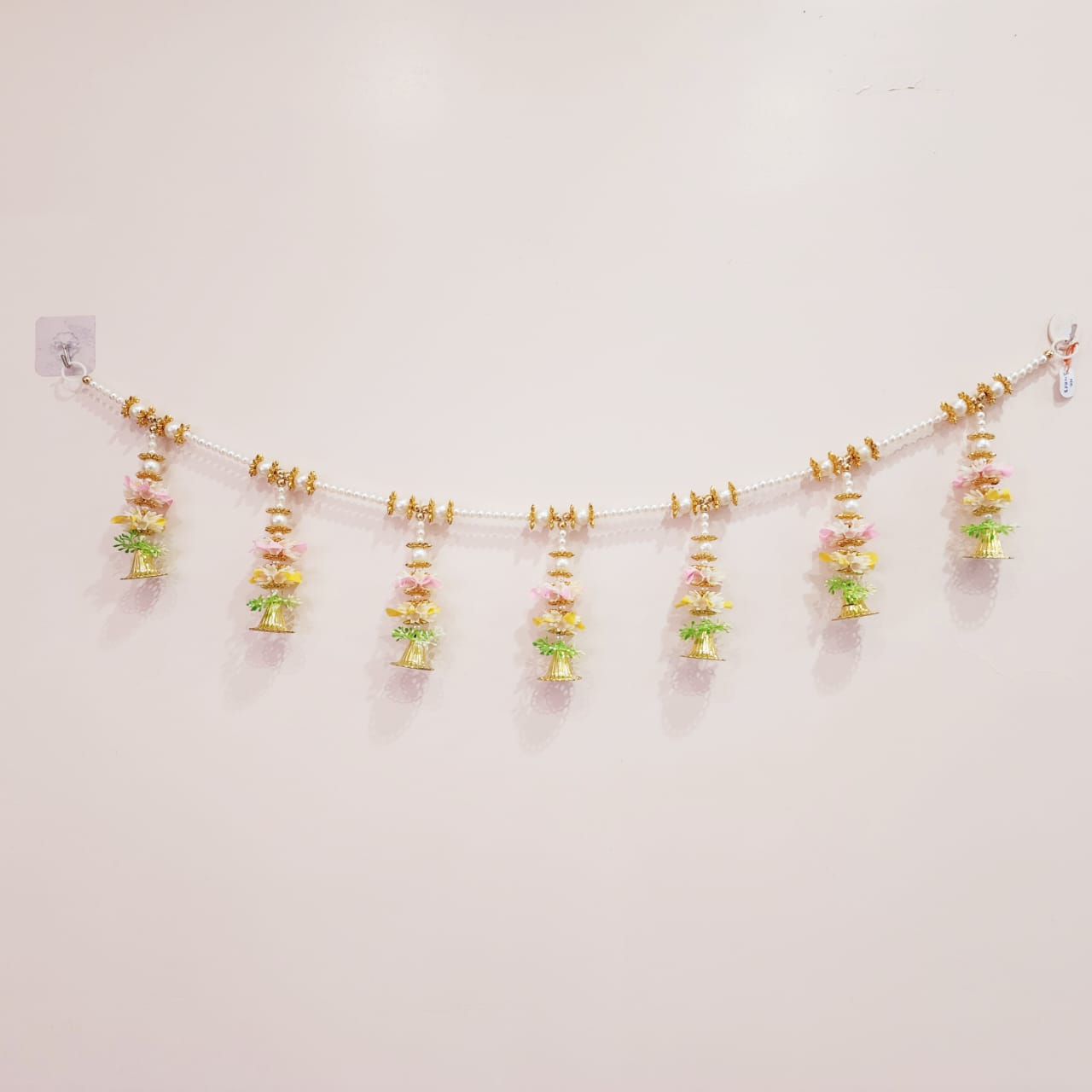 HOK Yellow-Pink Moti Toran