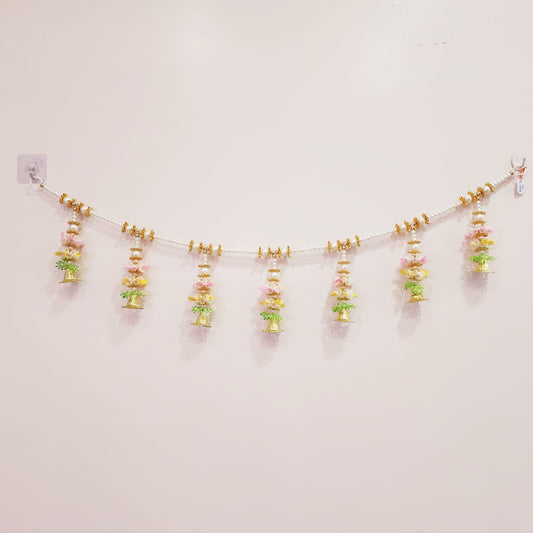 HOK Yellow-Pink Moti Toran