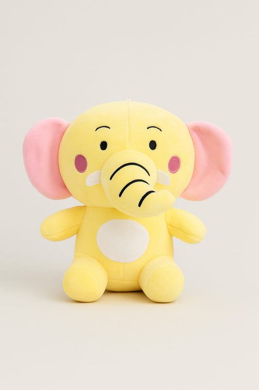 HOK Yellow-Pink Elephant Soft Plush Toy