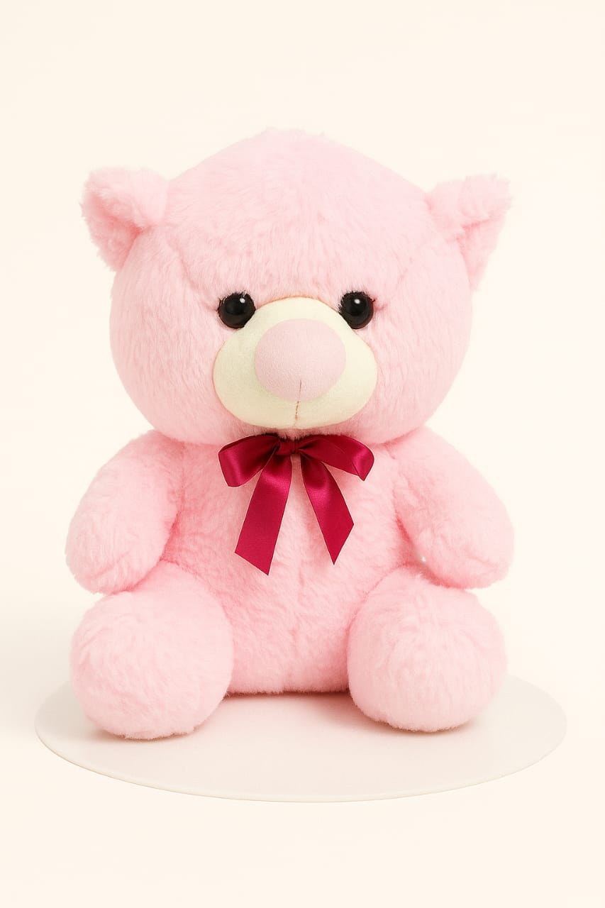 HOK Pink/Red Teddy Soft Plush Toy