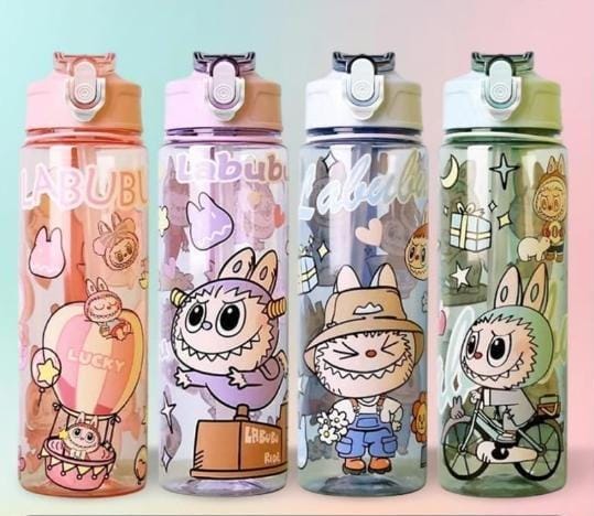 HOK 800ml Labubu Sipper Bottle