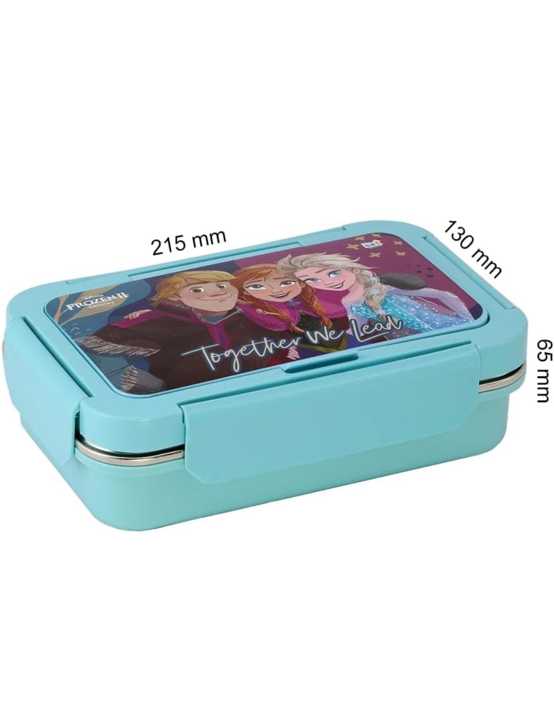 HOK 2 Compartment Stainless Steel Insulated Frozen Lunch Box