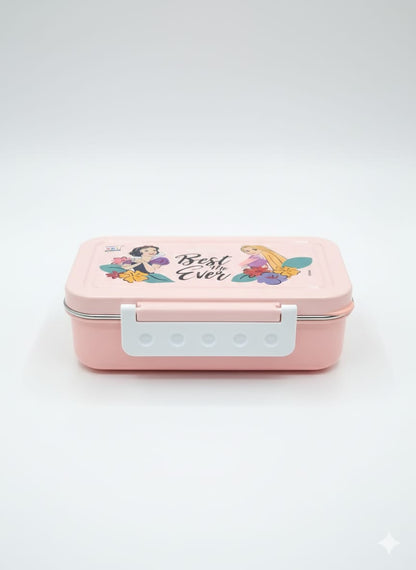 HOK 2 Compartment Insulated Steel Lunch Box