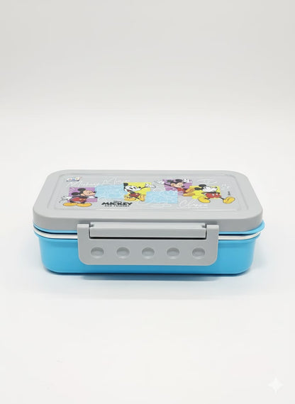 HOK 2 Compartment Insulated Steel Lunch Box