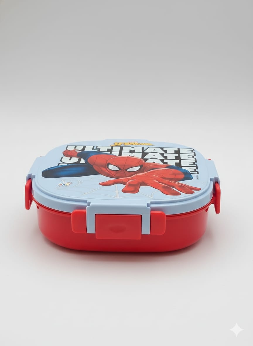 HOK 3 Compartment Baker Jumbo Steel Lunch Box