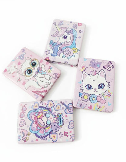 HOK Cartoon Printed Compact Mirror- Pack of 1pc