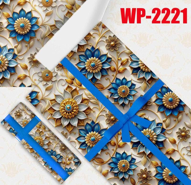 HOK Floral Gift Wrapping Sheets