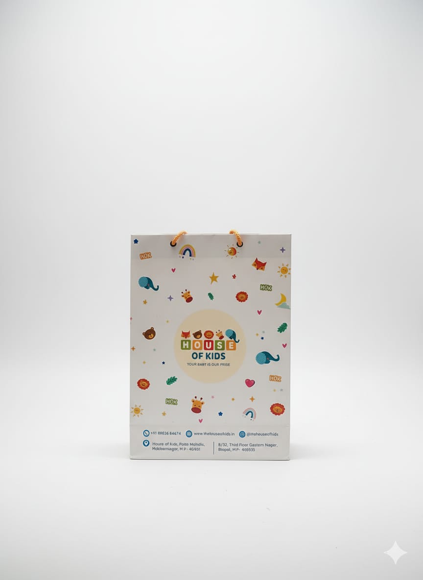 HOK Brand Paper Bag- Pack of 1 pc