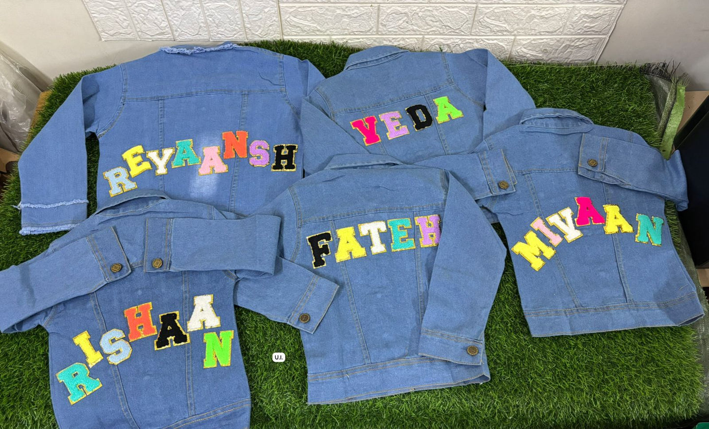 HOK Personalized Denim Jacket for Kids & Adults