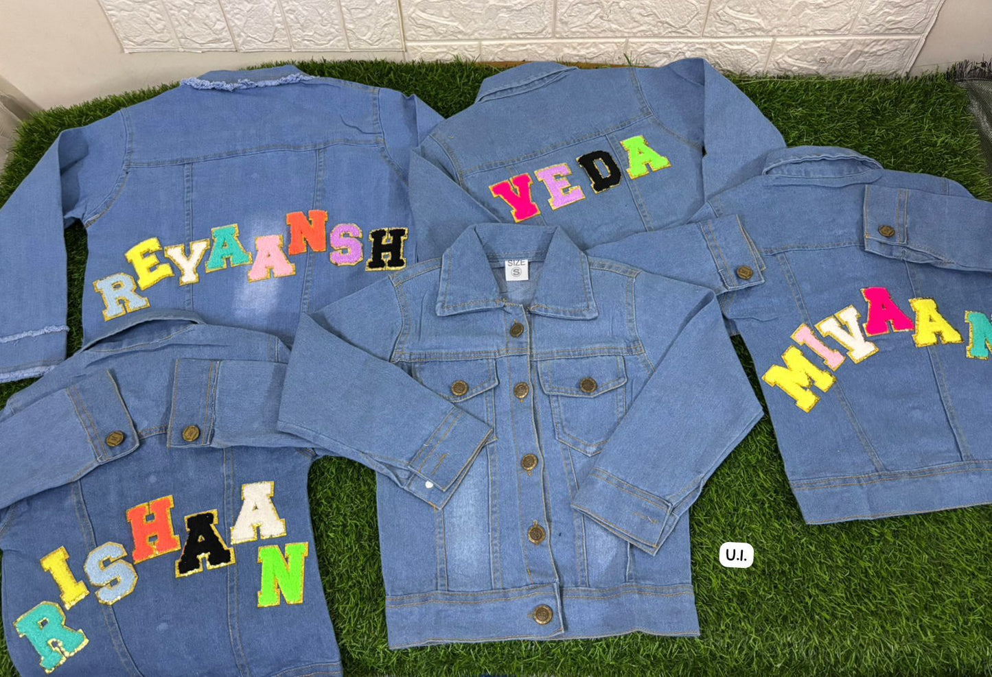 HOK Personalized Denim Jacket for Kids & Adults