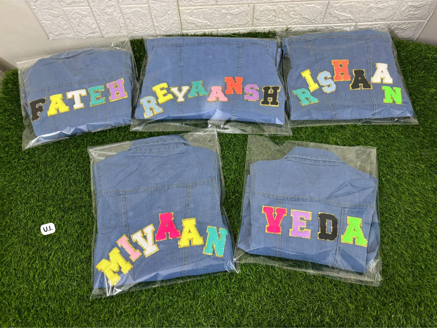 HOK Personalized Denim Jacket for Kids & Adults