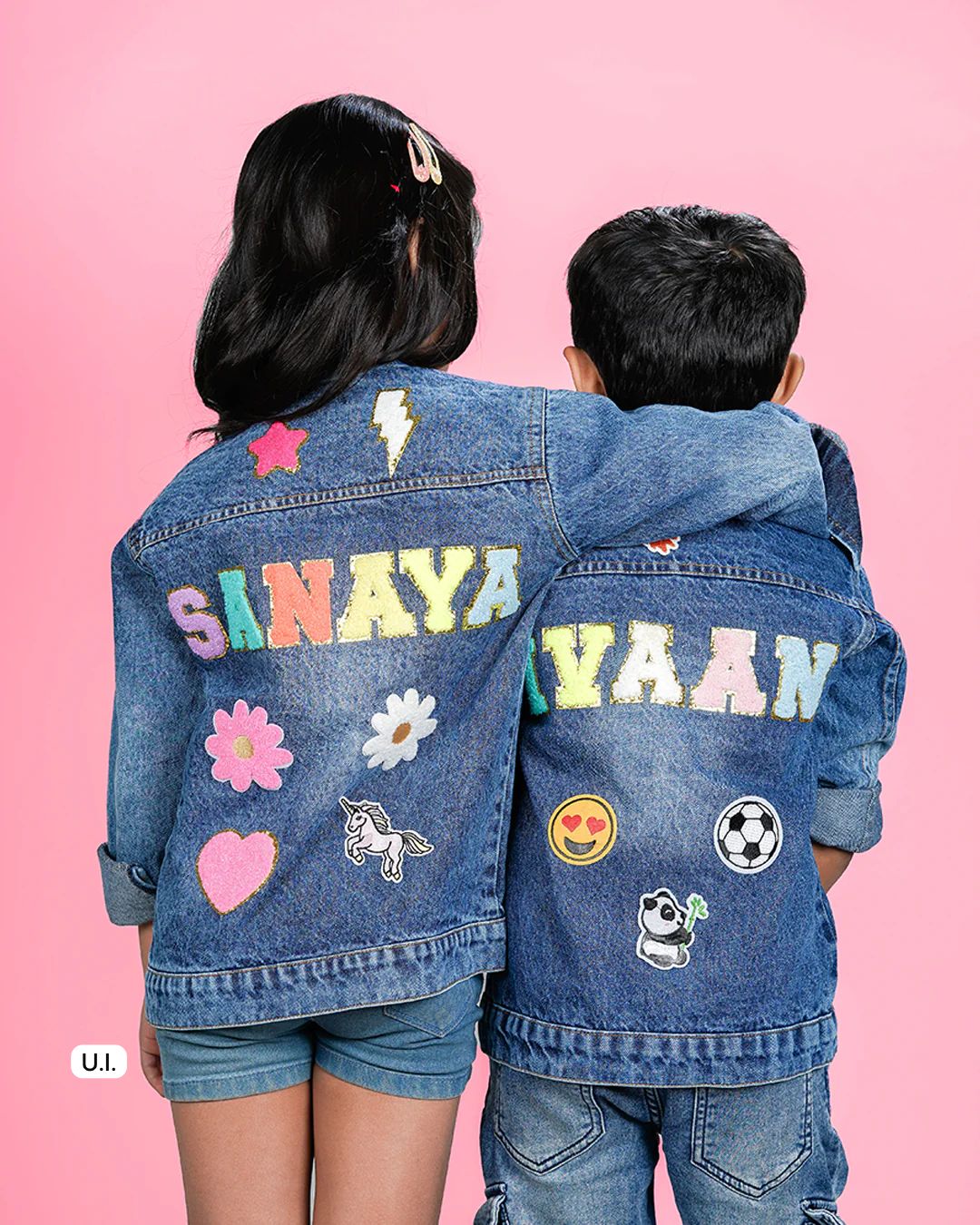 HOK Personalized Denim Jacket for Kids & Adults