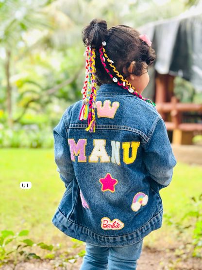 HOK Personalized Denim Jacket for Kids & Adults