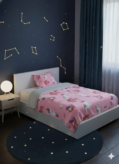 HOK Glow In Dark Single Bed Flannel Blanket