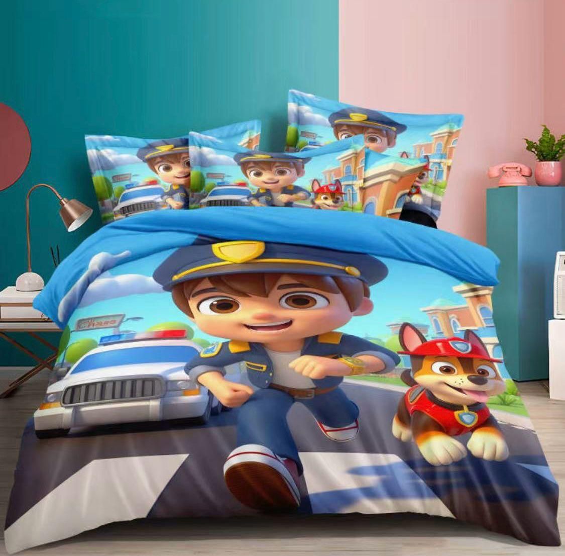 HOK Kids Digital Premium Quality Queen Size Bedsheet