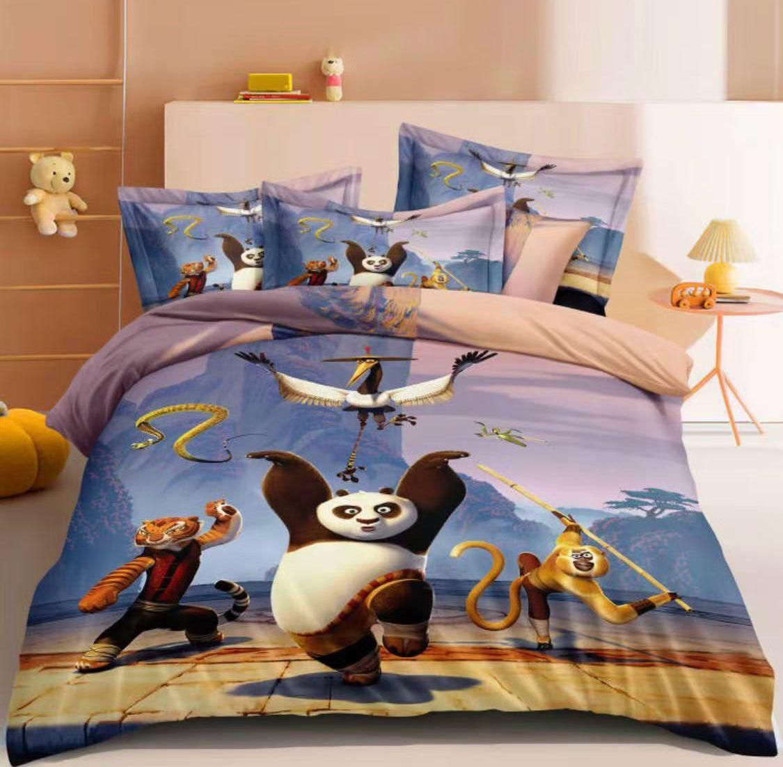 HOK Kids Digital Premium Quality Queen Size Bedsheet