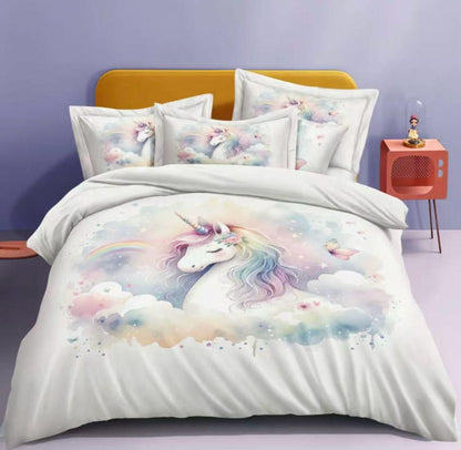 HOK Kids Digital Premium Quality Queen Size Bedsheet