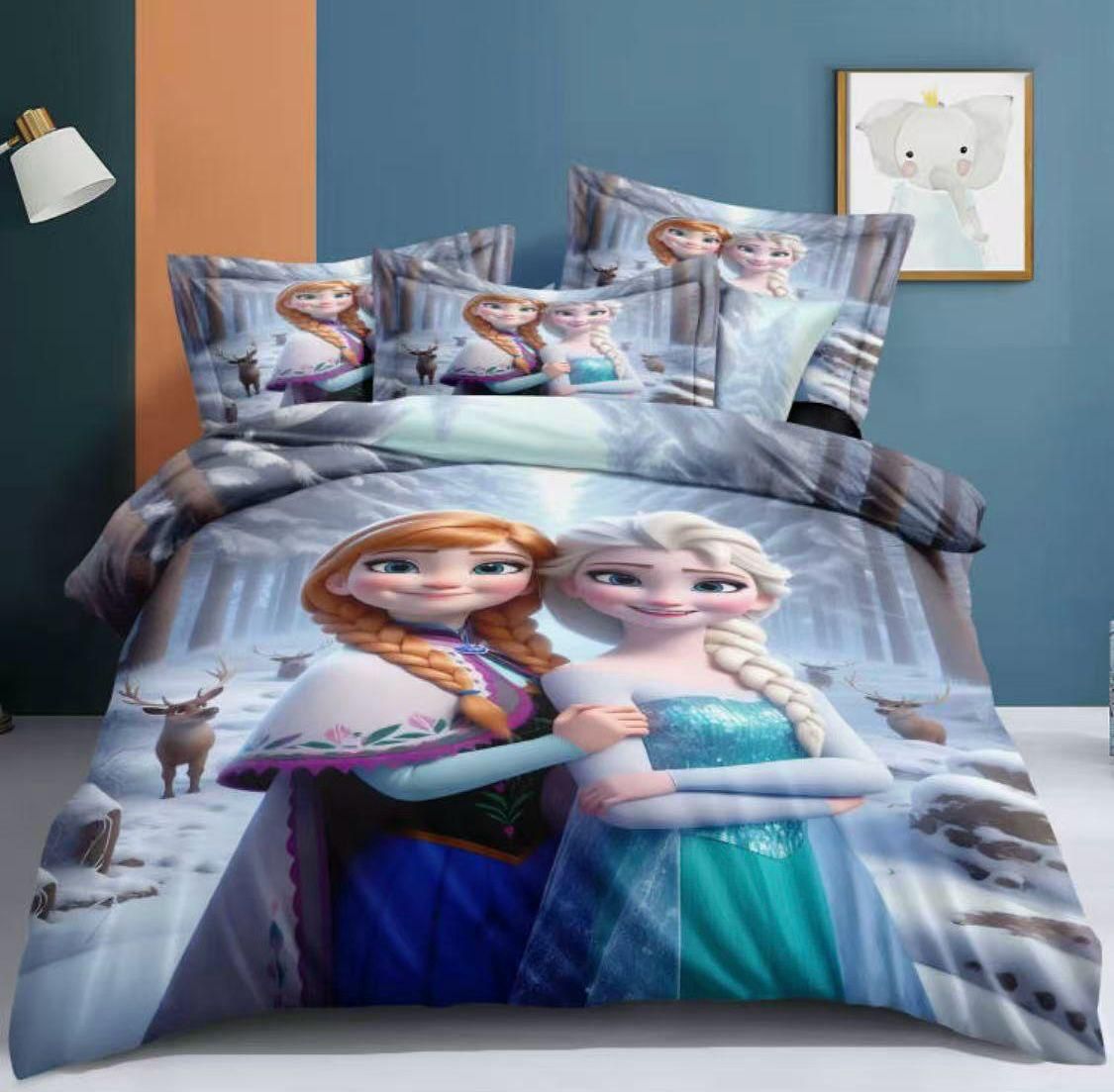 HOK Kids Digital Premium Quality Queen Size Bedsheet