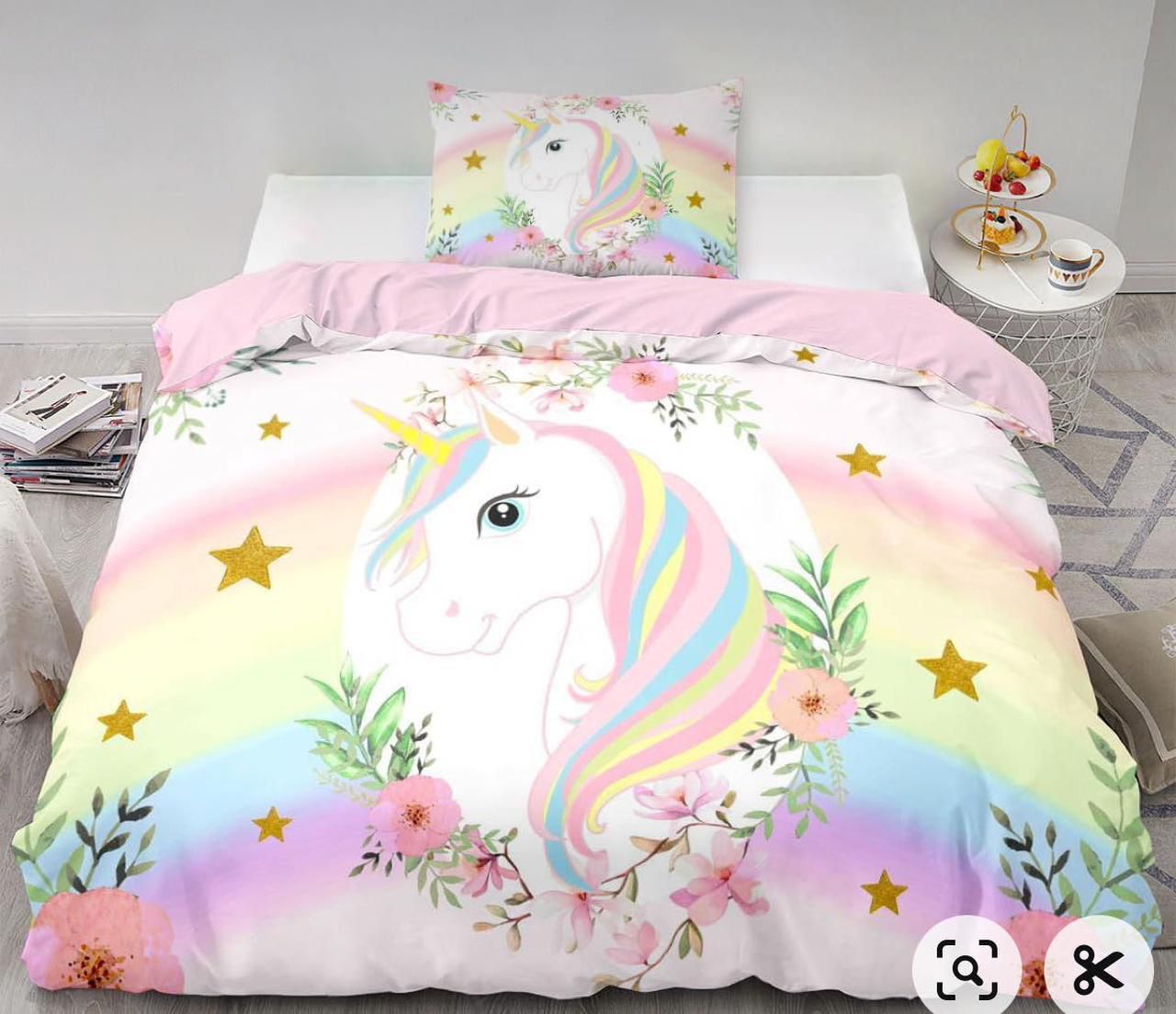 HOK Kids Digital Premium Quality Queen Size Bedsheet