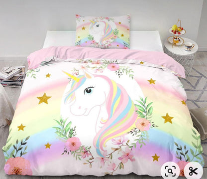 HOK Kids Digital Premium Quality Queen Size Bedsheet