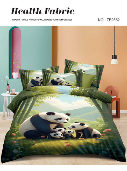 HOK Kids Digital Premium Quality Queen Size Bedsheet