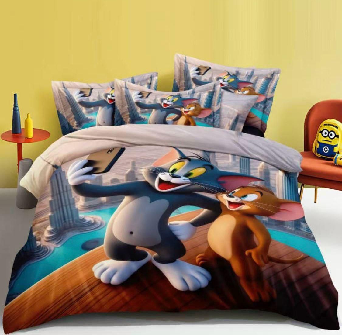 HOK Kids Digital Premium Quality Queen Size Bedsheet