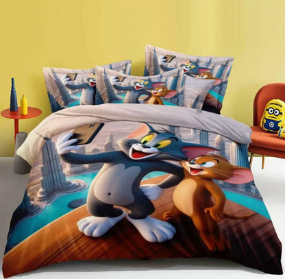 HOK Kids Digital Premium Quality Queen Size Bedsheet
