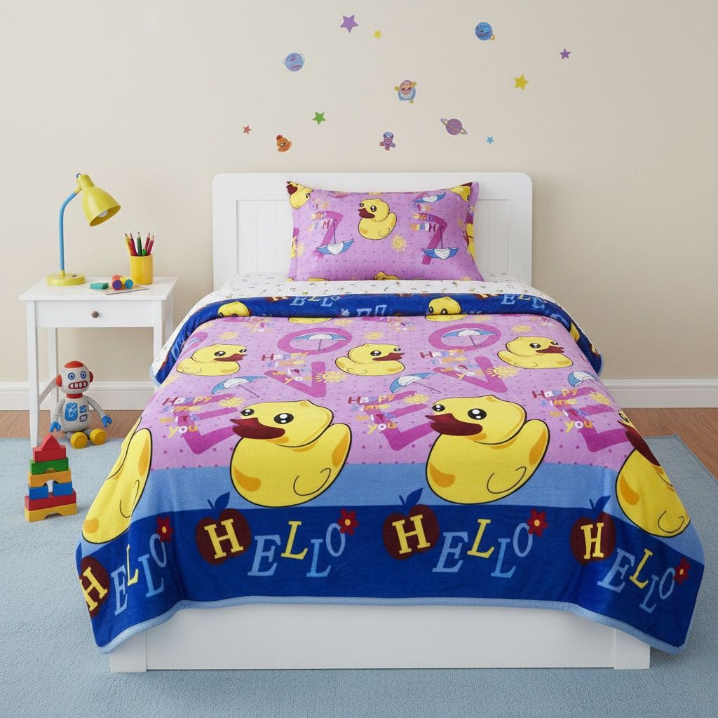 HOK Double Bed Kids Disney Print Blanket