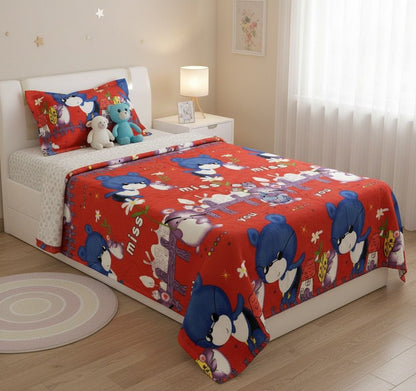 HOK Double Bed Kids Disney Print Blanket