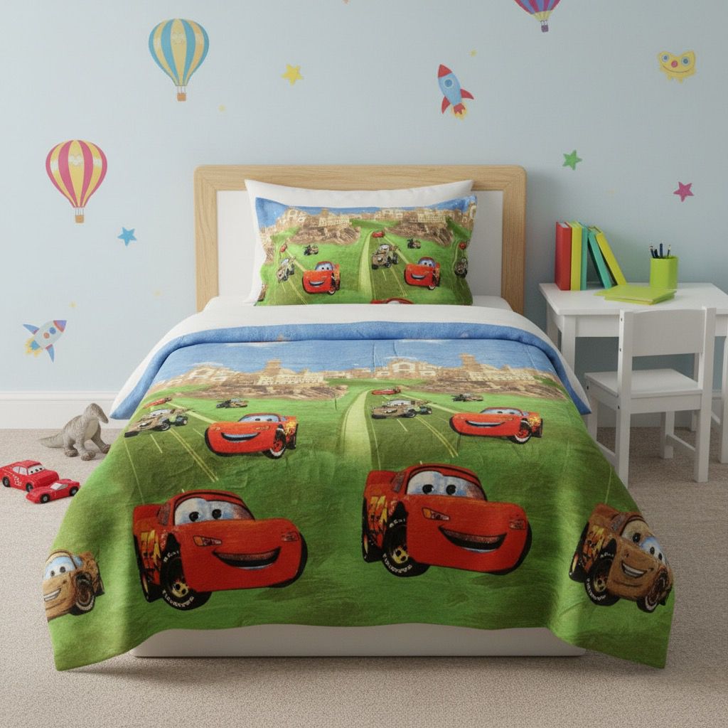 HOK Double Bed Kids Disney Print Blanket