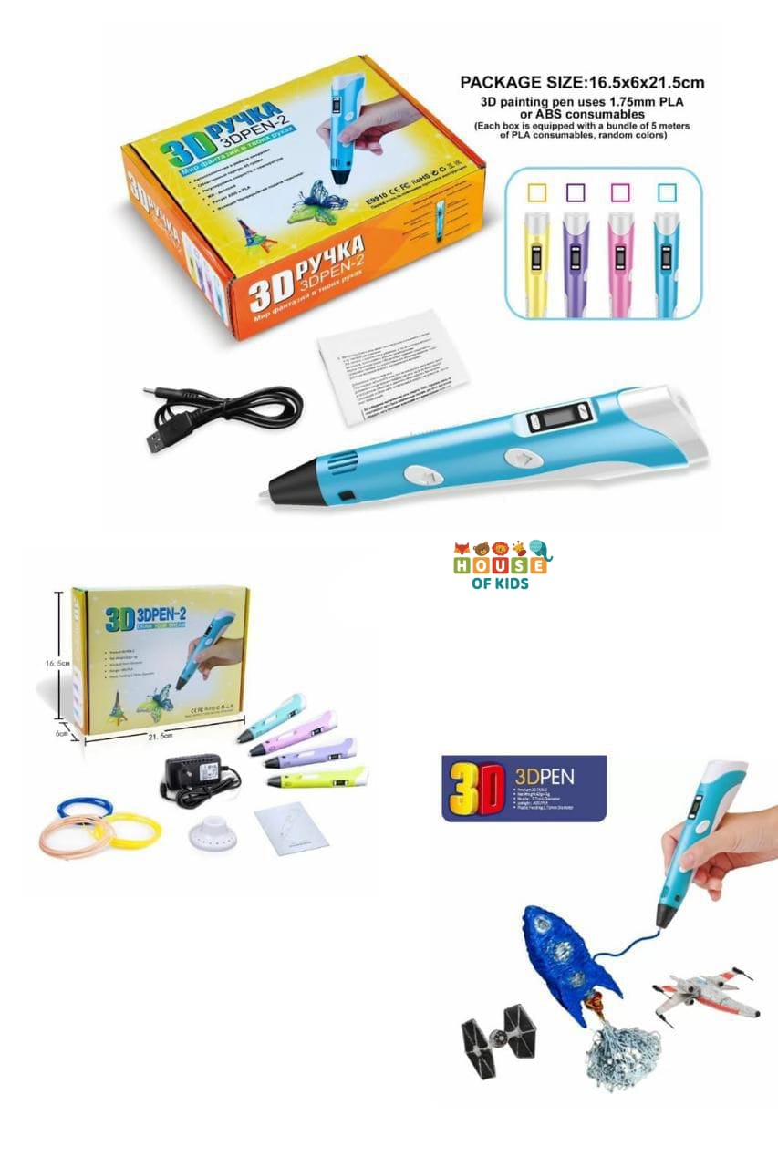 HOK 3D Printing Pen with LCD Screen