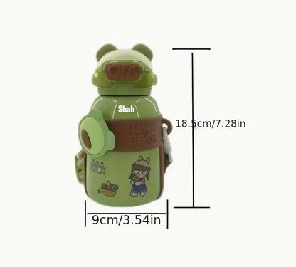 HOK Bear OX Kids Insulated Steel Sipper Bottle