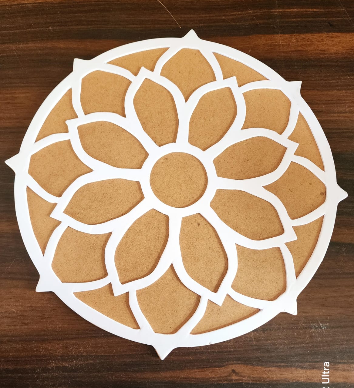 HOK MDF Rangoli 12 inch