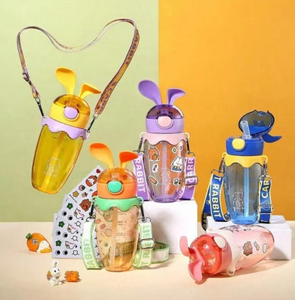 HOK Cute Bugsy Bunny Ears Kids Bottle 580ml