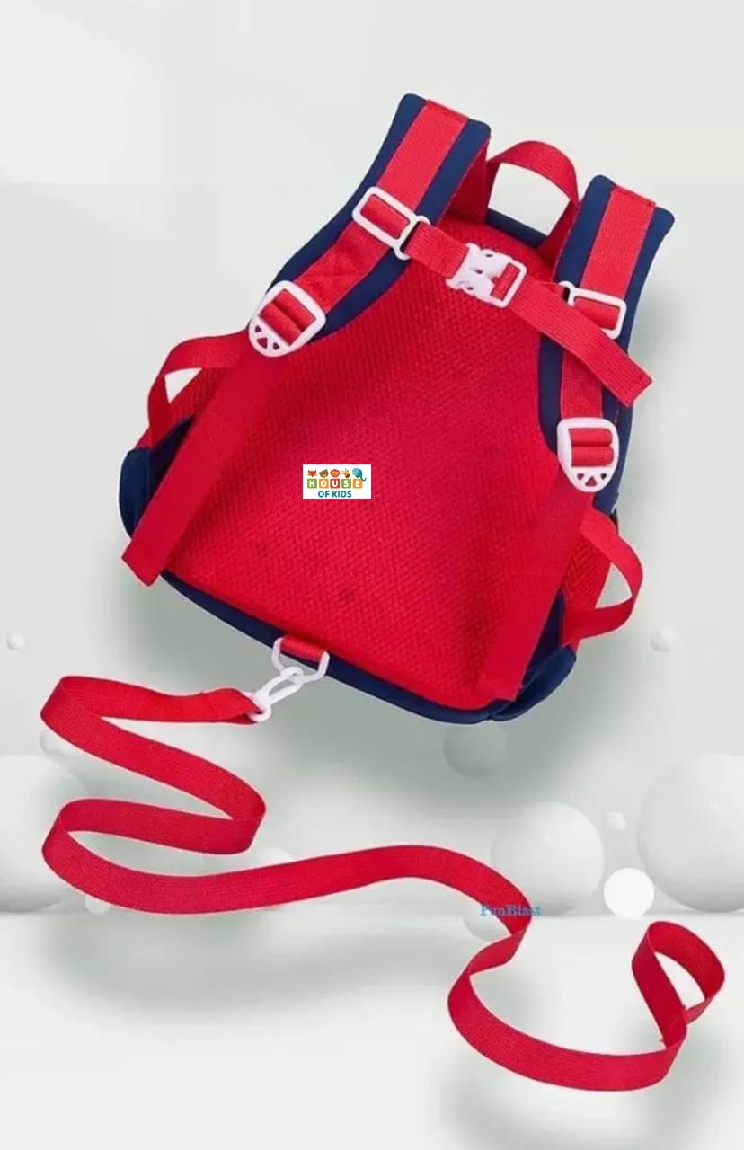 HOK Adorable Dino Kids Backpack with safety Harness