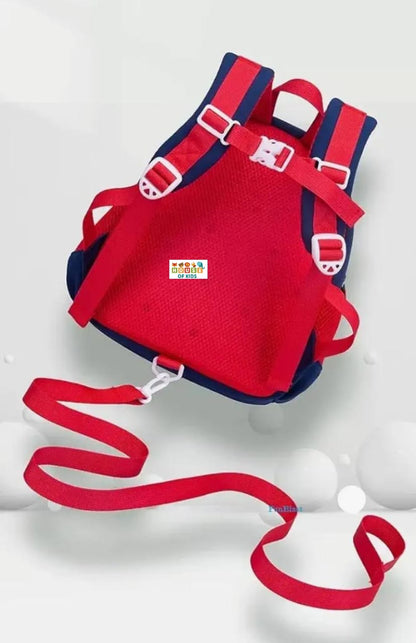 HOK Adorable Dino Kids Backpack with safety Harness