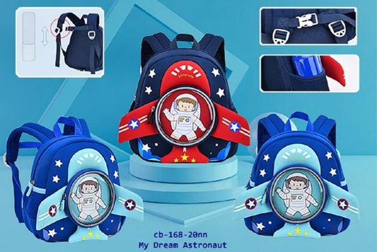 HOK 3D Plane Shape Backpack for Kindergarten Kids