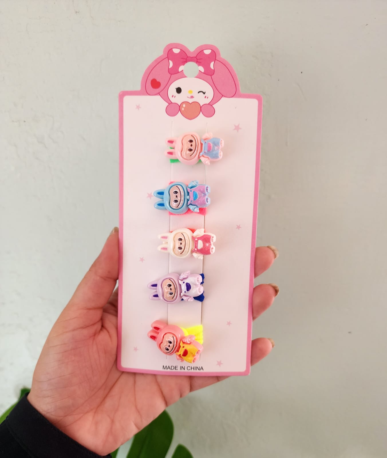 HOK Labubu Kids Tokyo Rubber Band- 5Pc Set
