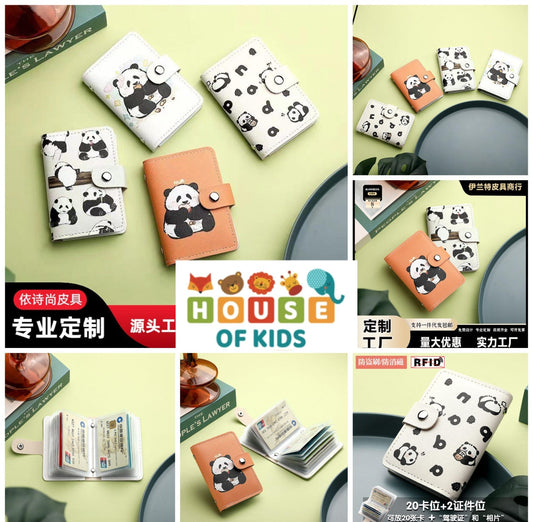 HOK Panda Design Card Holder/Wallet