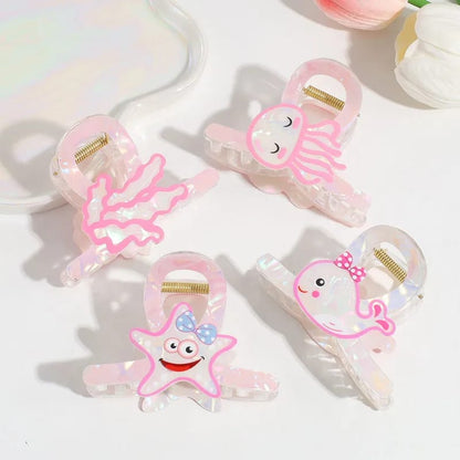 HOK Cute Ocean Theme Big Size Hair Claw Clips