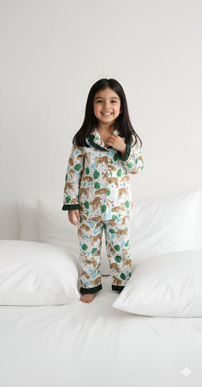 HOK Stripes Girls Night Suit
