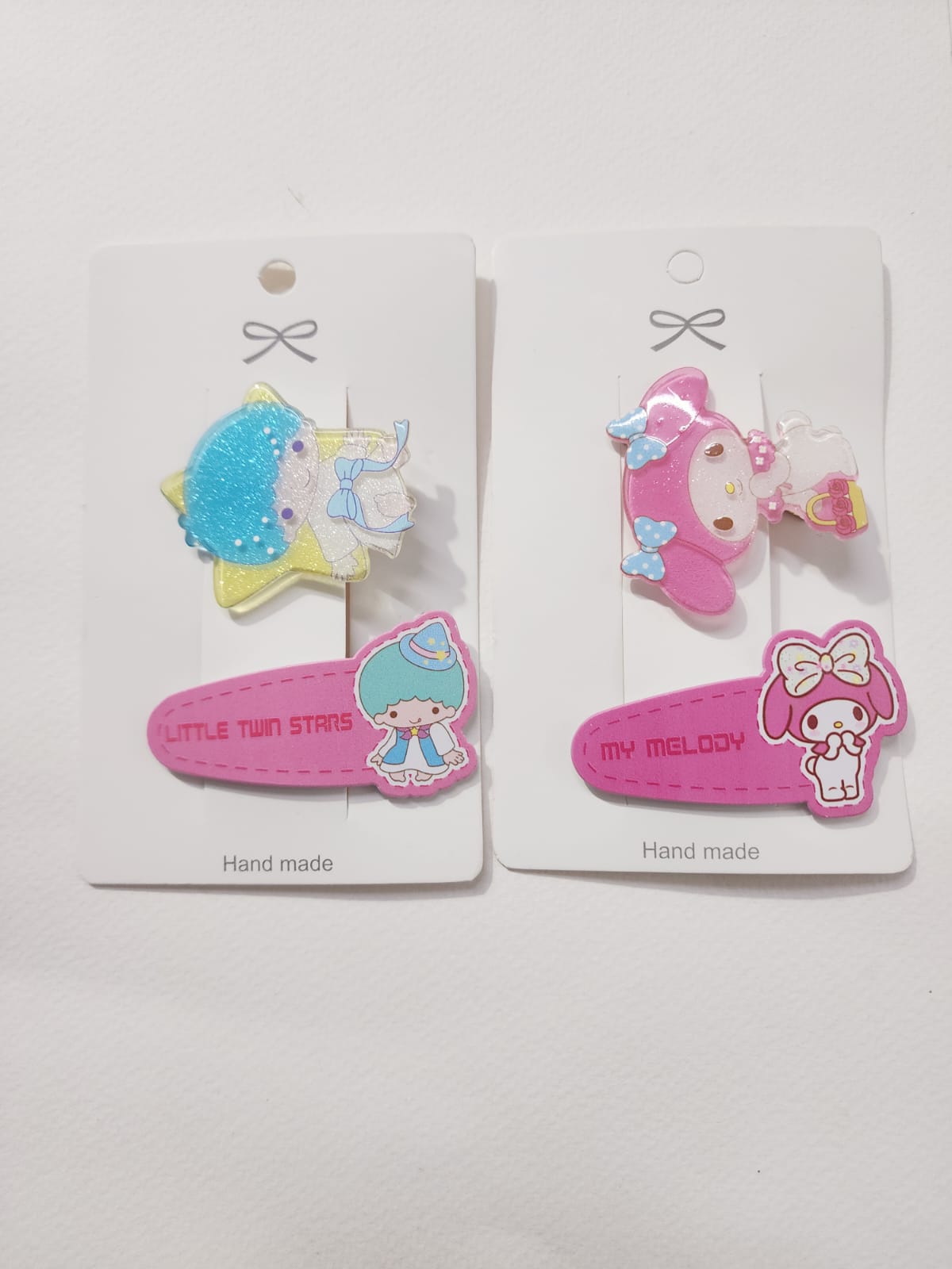 HOK Sanrio Character Hair Clips Pack- Set of 2pc