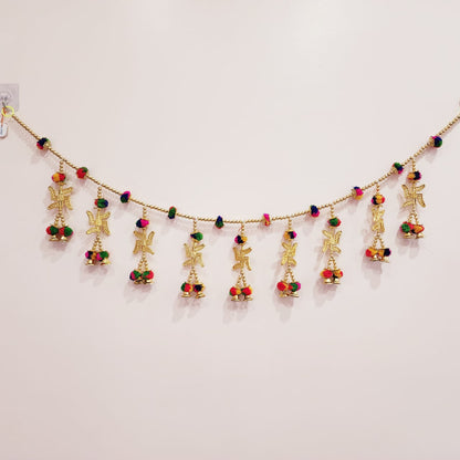 HOK Swastik Pom-Pom Toran