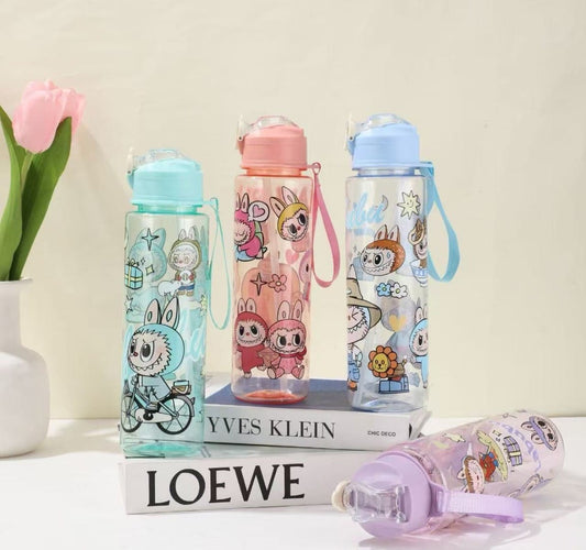 HOK 800ml Labubu Sipper Bottle