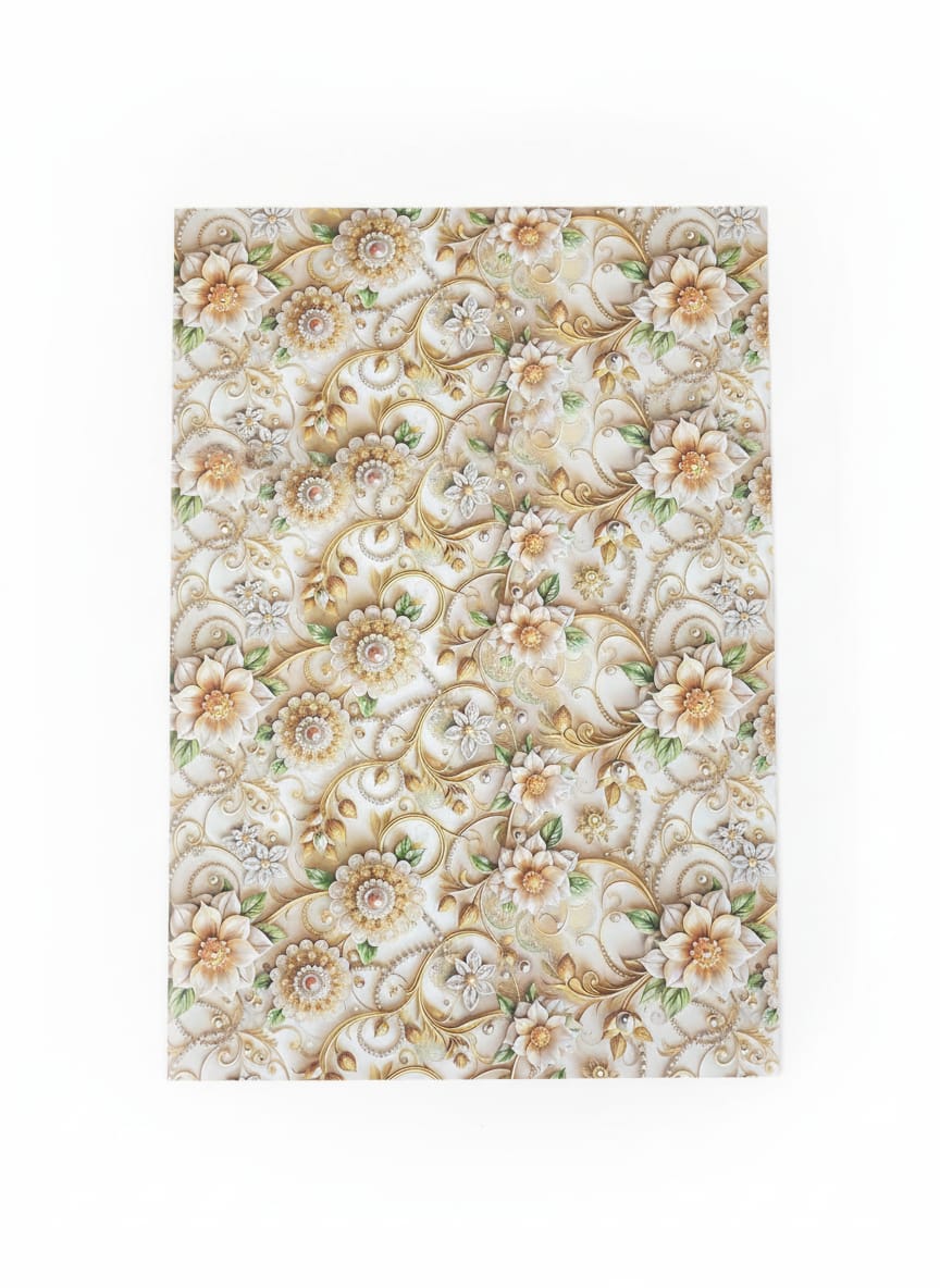 HOK Floral Gift Wrapping Sheets