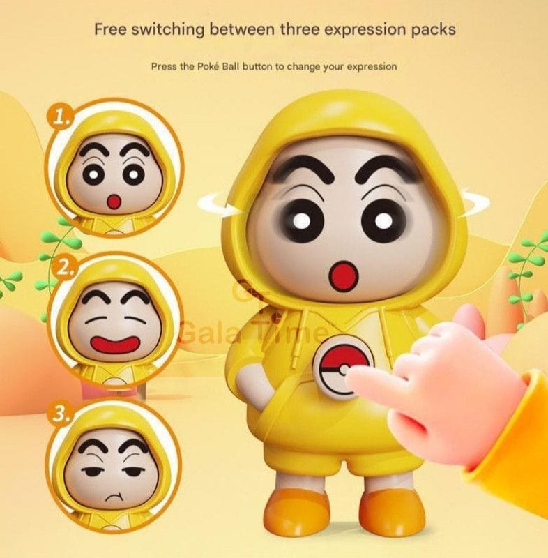 HOK Shinchan Face Changing Keychain
